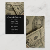 金融サービスの名刺 名刺 (正面/裏面)