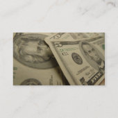 金融サービスの名刺 名刺 (裏面)