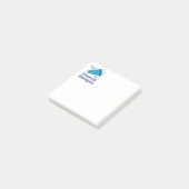 金融マネージャーのために大声で叫ぶ ポストイット (アングル)