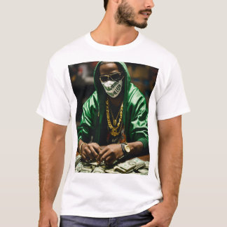 金融交渉グラフィックフード付きスウェットシャツ» Tシャツ