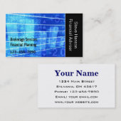 金融会社 名刺 (正面/裏面)