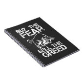 金融取引ギフト株式市場投資家トレーダー ノートブック (右側)