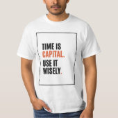金融学部卒業記念Tシャツ Tシャツ (正面)
