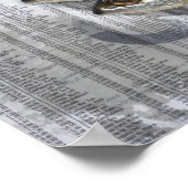 金融新聞の魚の高観 ポスター (角)