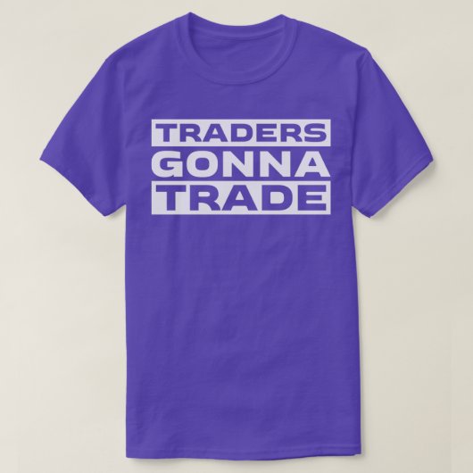 金融株bitcoinトレーダおもしろいー tシャツ (デザイン正面)