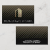 金融業界 | 不動産仲介業者 名刺 (正面/裏面)