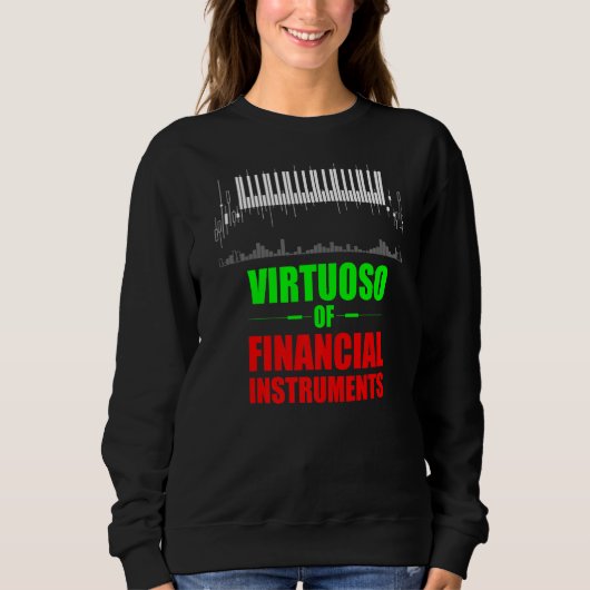 金融楽器業者Crypto FのVirtuoso スウェットシャツ (正面)
