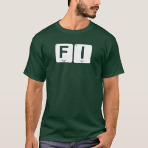 金融独立周期表 Tシャツ