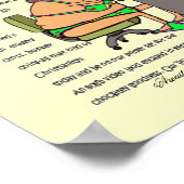 金融現実チェックのためのベグサトン ポスター (角)