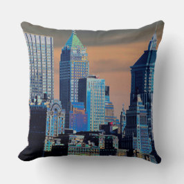 金融街ロワーマンハッタンポスター クッション