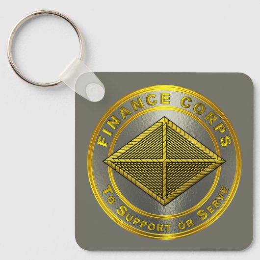 金融隊 キーホルダー (正面)