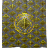 金融隊 シャワーカーテン (正面)