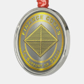 金融隊 メタルオーナメント (左)