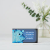 金融/銀行業務 名刺 (スタンド正面)