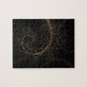 金螺線形の木#1 ジグソーパズル (横)