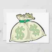 金袋の招待状 招待状 (正面)