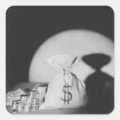 金袋 スクエアシール (正面)