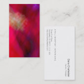 金褐色の第7 名刺 (正面/裏面)