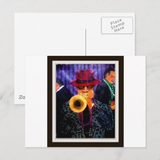 金角を持つ人 ポストカード (正面/裏面)