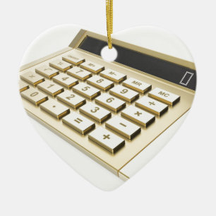 金計算機 セラミックオーナメント