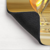 金記念日のハート マウスパッド (コーナー)