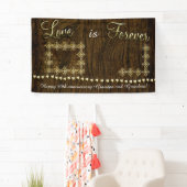 金記念日の旗 横断幕 (インサイチュ)