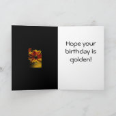金誕生日 カード (内部)