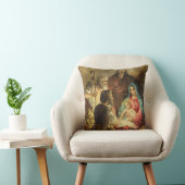 金調子のヴィンテージの出生場面 クッション (椅子)