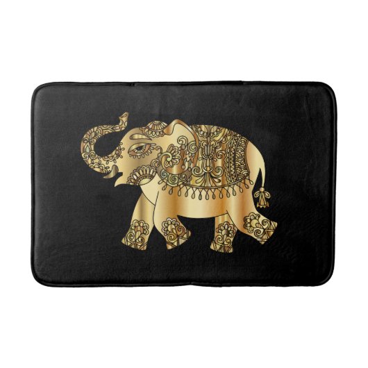 金象 バスマット (正面)