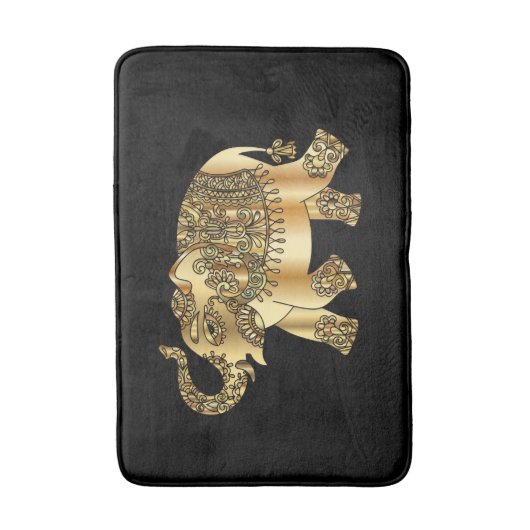 金象 バスマット (正面縦)