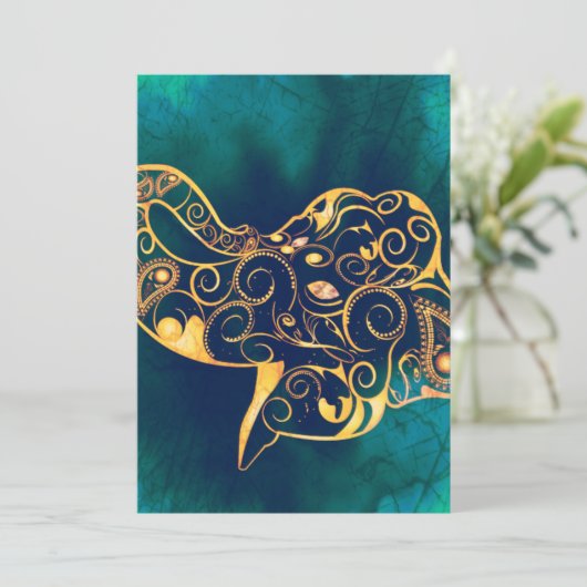 金象 招待状 (スタンド正面)