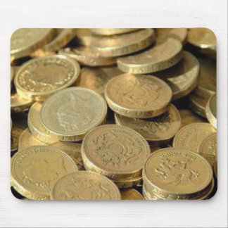 金貨のマウスパッド マウスパッド