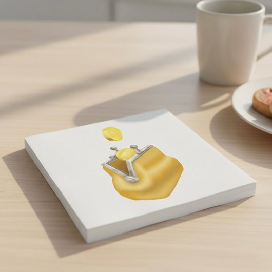 金貨の財布 スタンダードランチョンナプキン
