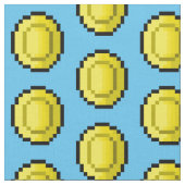 金貨 ファブリック (クローズアップ)