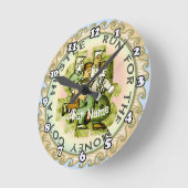 金走のために ラウンド壁時計 (傾斜)