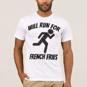 金走友やおもしろいTシャフランスのツの欲情 Tシャツ (正面)
