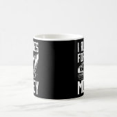 金走建築掘削機のホーム コーヒーマグカップ (中央)