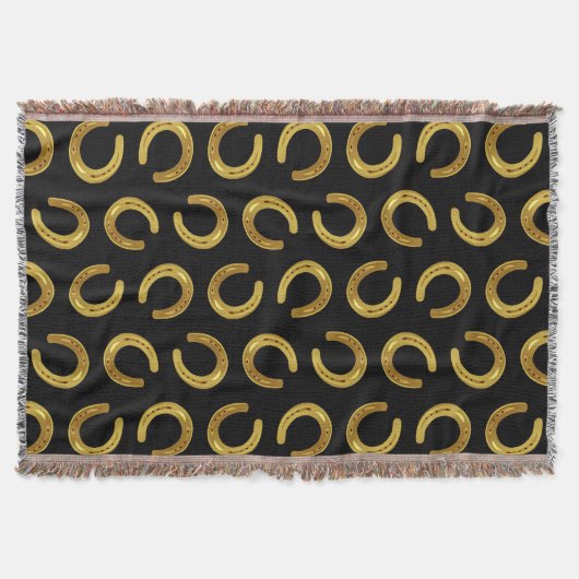 金蹄鉄 スローブランケット (正面)