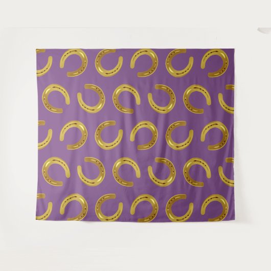 金蹄鉄 タペストリー (正面(横))