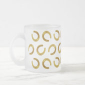 金蹄鉄 フロストグラスマグカップ (左)