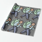 金運のバッグ ラッピングペーパー (アンロールド)