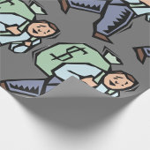 金運のバッグ ラッピングペーパー