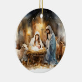 金遠くにの聖降誕祭に セラミックオーナメント (右)