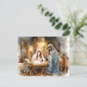 金遠くにの聖降誕祭に ポストカード (スタンド正面)