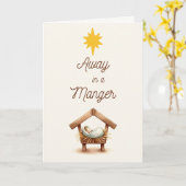 金遠くに金のクリスマスカードで カード (黄色い花)