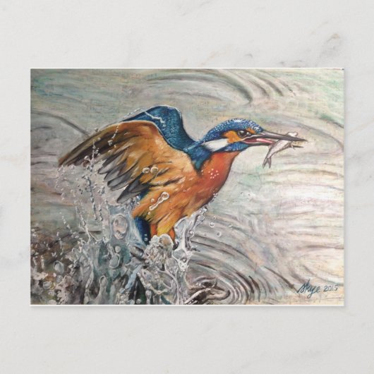 金釣り ポストカード (正面)