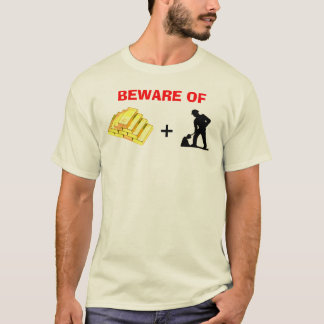 金鉱掘り Tシャツ