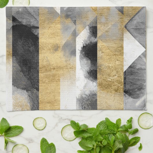 金銀反射I キッチンタオル (折り畳み)