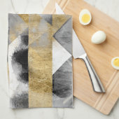 金銀反射I キッチンタオル (四つ折り)