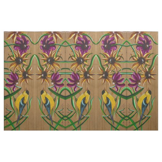 金銀細工及び花織物 ファブリック (ファットクウォーター)